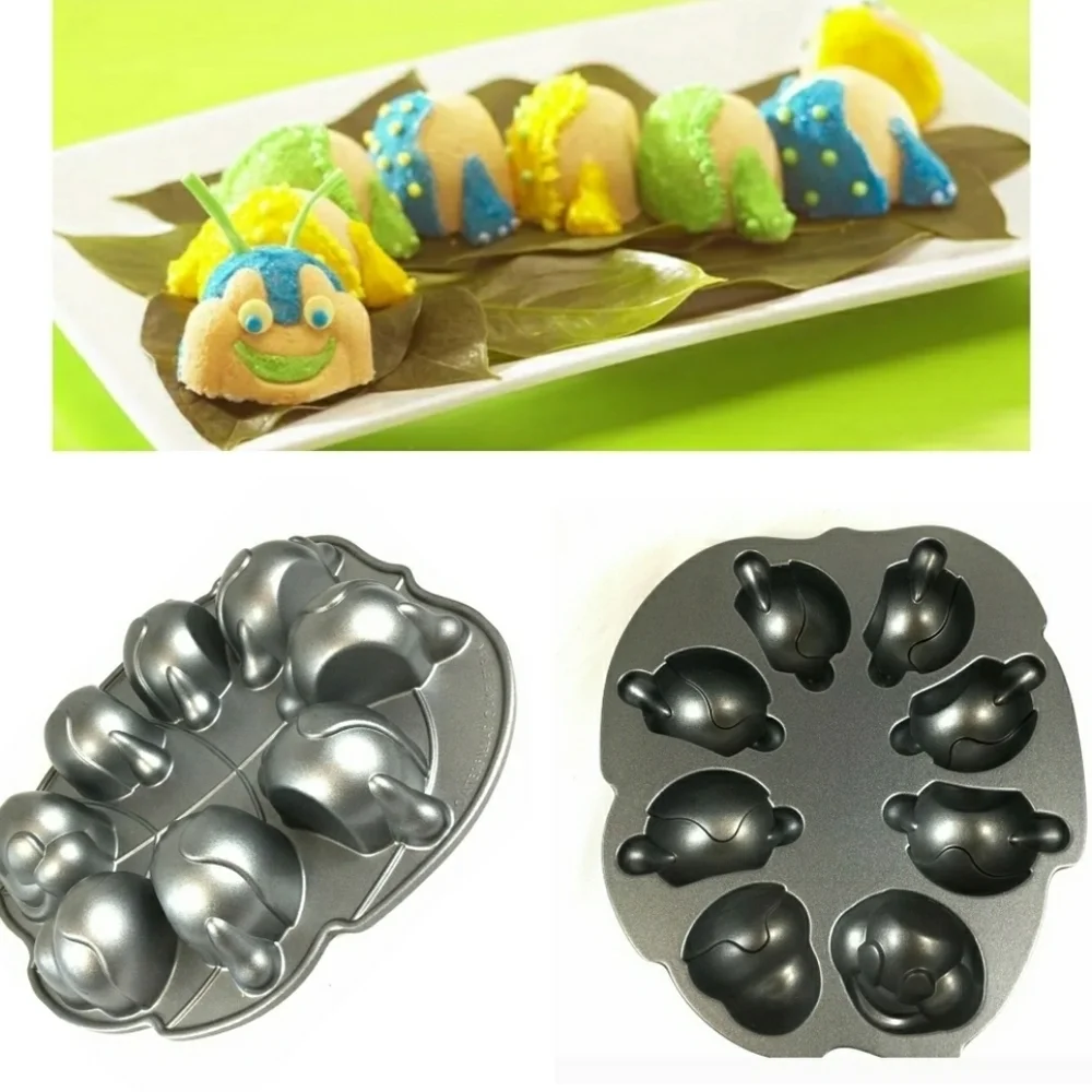 Nordic Ware 3D Caterpillar Cakelet William Sonoma